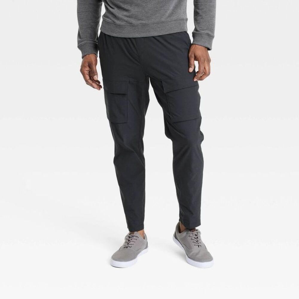 All in Motion Men's Black Cargo Pants